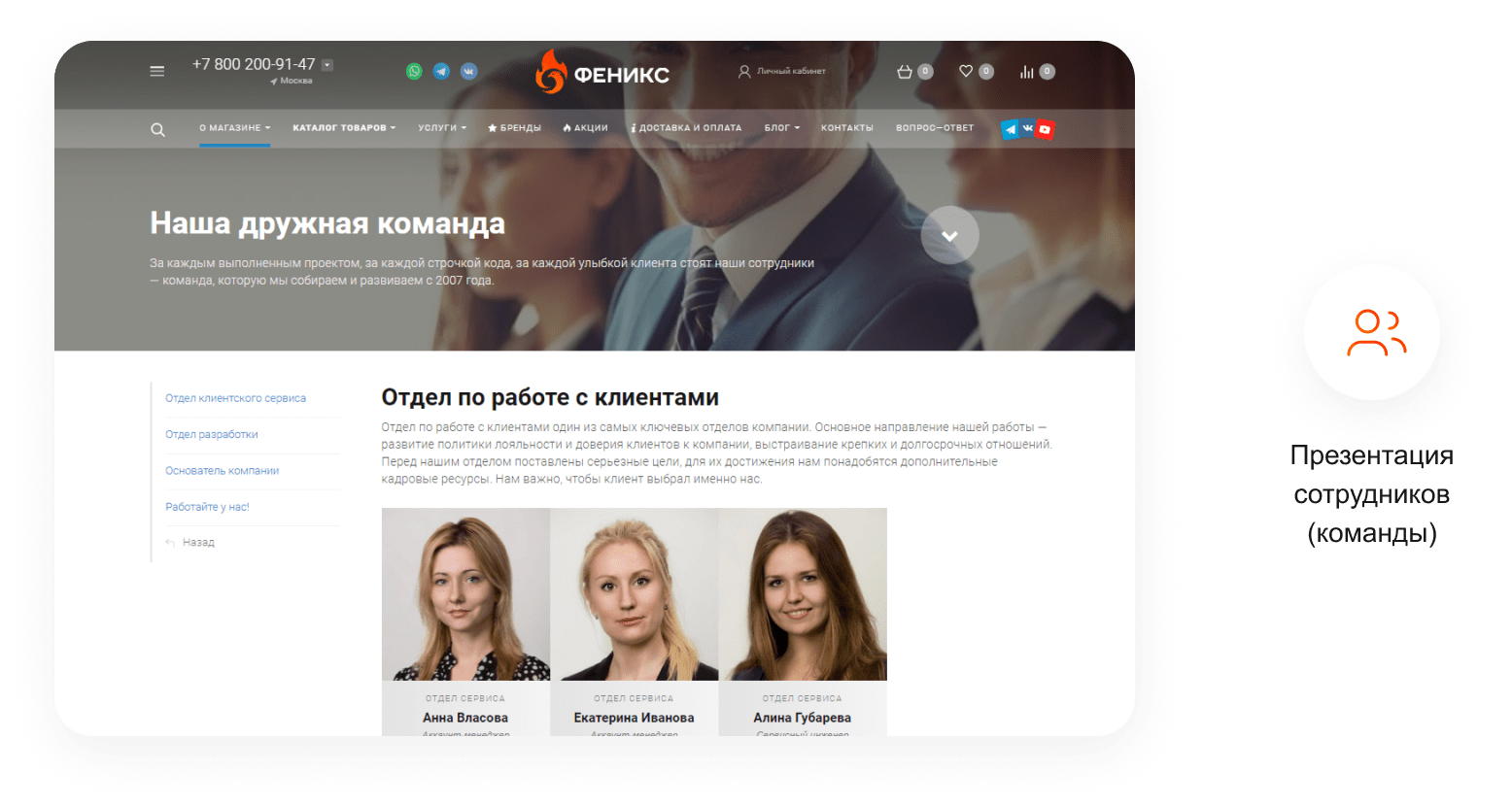 Примеры из блога